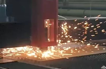 Видео FL-L1560F-12000-IPG Лазерный станок для резки листового металла